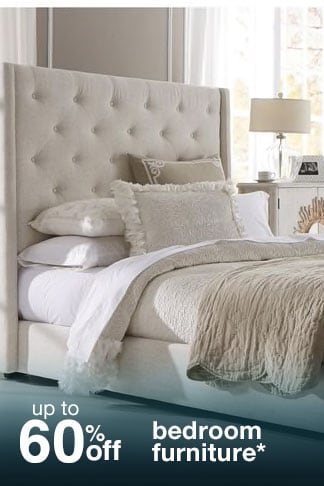 Up to 60% off Bedroom Furniture*