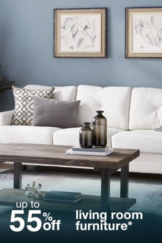 Up to 55% off Living Room Furniture*