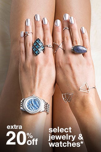 Extra 20% off Select Jewelry & Watches*