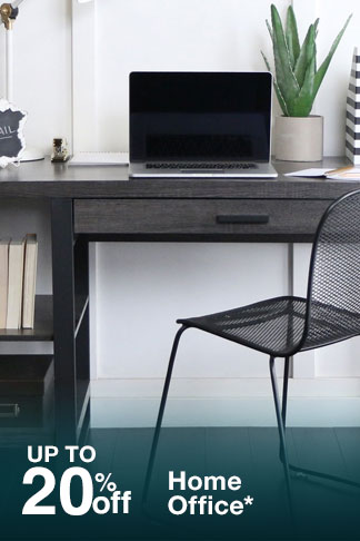 Up to 20% off Home Office*