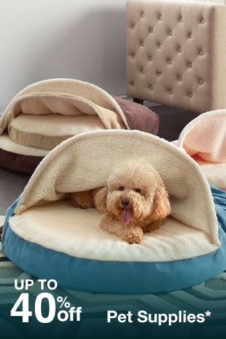 Up to 40% off Pet Supplies*