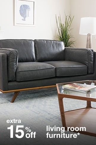 Extra 15% off Living Room Furniture*