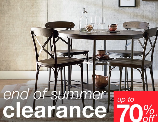 end of summer clearance up to 70% off*