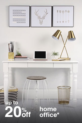 Up to 20% off home office*
