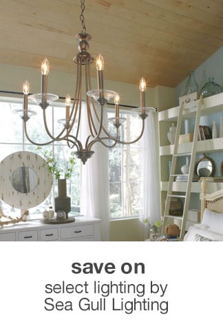 Save on Select Lighting by Sea Gull Lighting