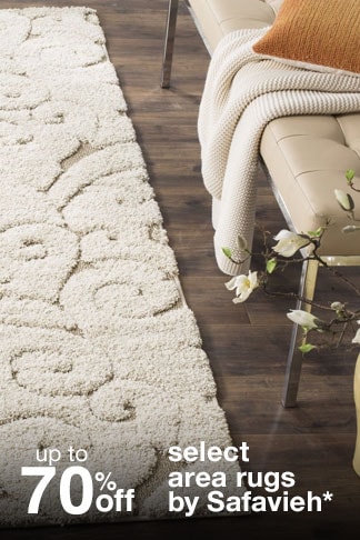 Up to 70% off Select Area Rugs by Safavieh*