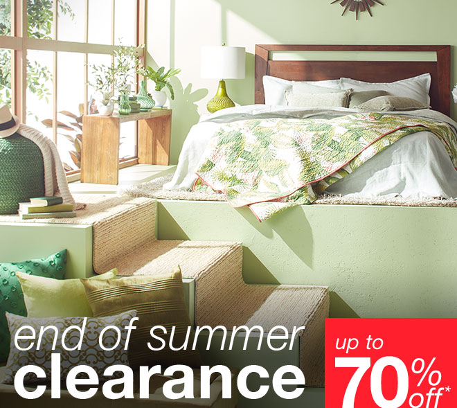 end of summer clearance up to 70% off*