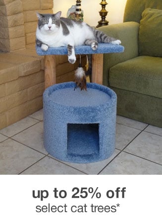 Up to 25% off Select Cat Trees*
