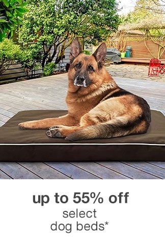 Up to 55% off Select Dog Beds*