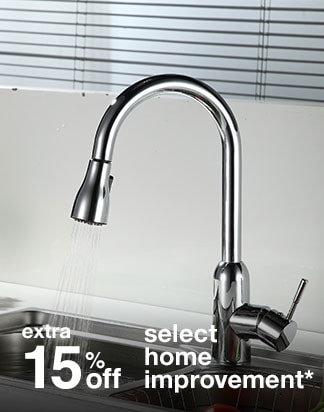Extra 15% off Select Home Improvement*