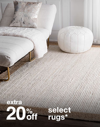 Extra 20% off Select Area Rugs*