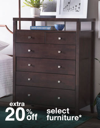 Extra 20% off Select Furniture*