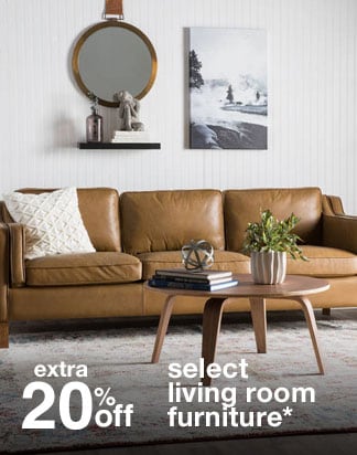 Extra 20% off Select Living Room Furniture*