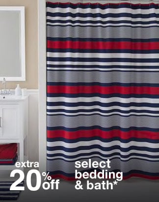 Extra 20% off Select Bedding & Bath*