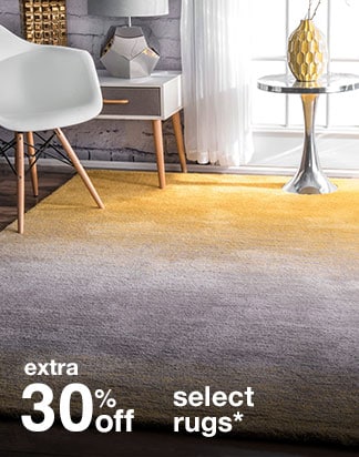 Extra 30% off Select Rugs*