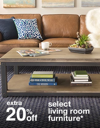 Extra 20% off Select Living Room Furniture*