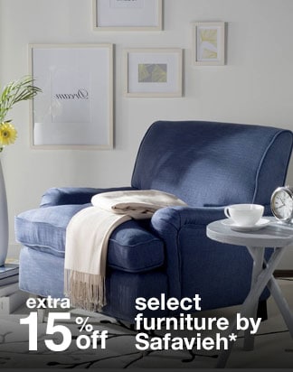 Extra 15% off Select Furniture by Safavieh*