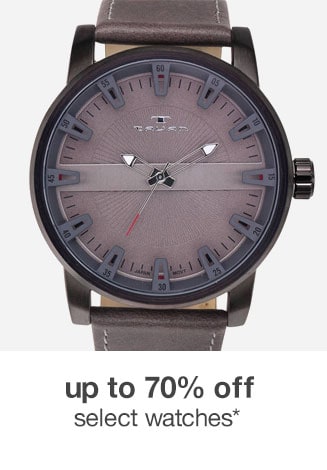 Up to 70% off Select Watches*