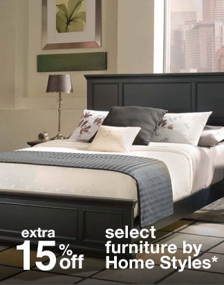 Extra 15% off Select Furniture by Home Styles*
