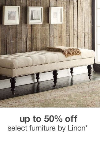 Up to 50% off Select Furniture by Linon*