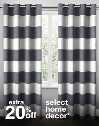 Extra 20% off Select Home Decor*