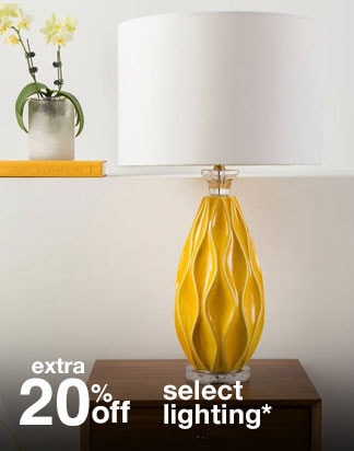 Extra 20% off Select Lighting*