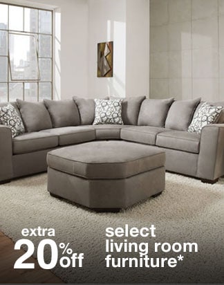 Extra 20% off Select Living Room Furniture*