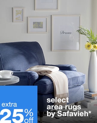Extra 25% off Select Area Rugs by Safavieh*
