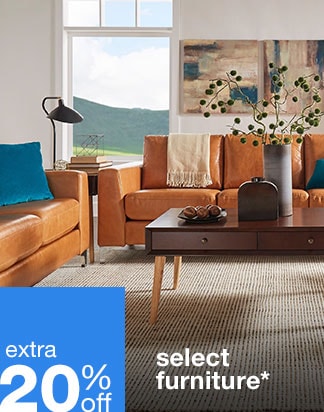 Extra 20% off Select Furniture*