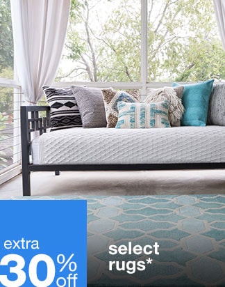 Extra 30% off Select Rugs*