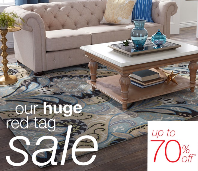 our huge red tag sale up to 70% off*