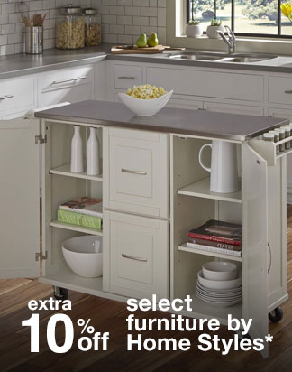 Extra 10% off Select Furniture by Home Styles*