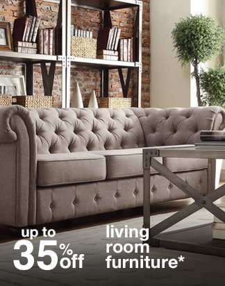 Up to 35% off Living Room Furniture*