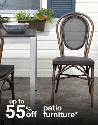 Up to 55% off Patio Furniture*
