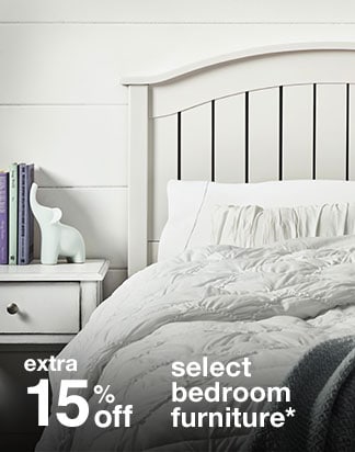 Extra 15% off Select Bedroom Furniture*