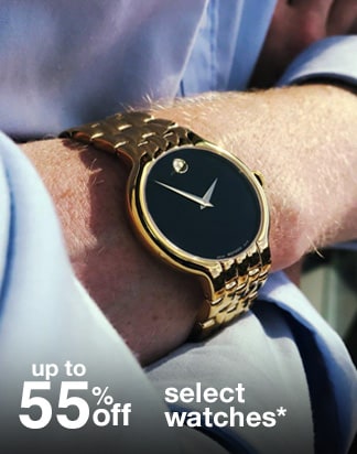 Up to 55% off Select Watches*