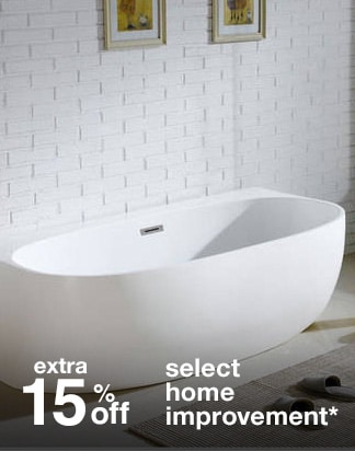 Extra 15% off Select Home Improvement*