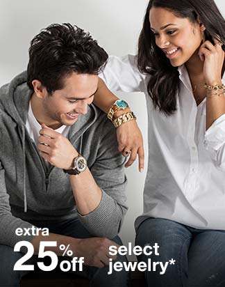 Extra 25% off Select Jewelry*