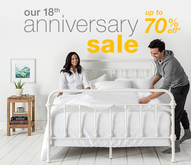 our 18th anniversary sale - up to 70% off*