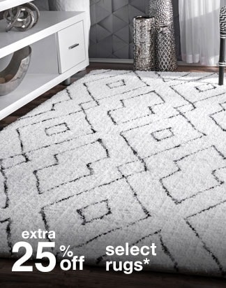 Extra 25% off Select Rugs*