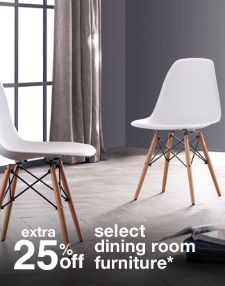Extra 25% off Select Dining Room Furniture*
