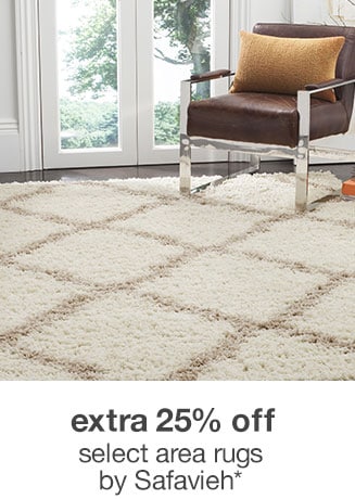 Extra 25% off Select Area Rugs by Safavieh*