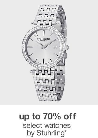 Up to 70% off Select Watches by Stuhrling*