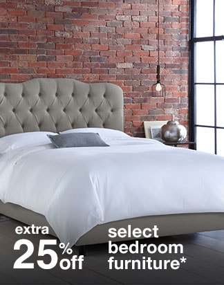 Extra 25% off Select Bedroom Furniture*