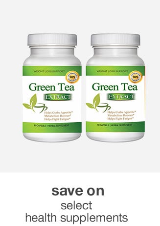 Save on Select Health Supplements