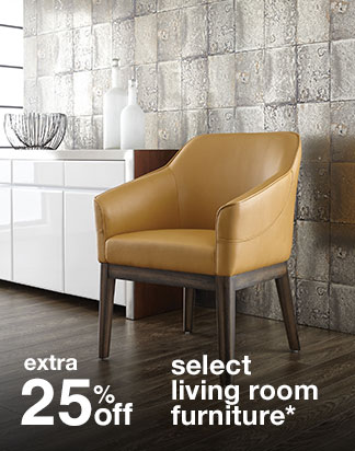 Extra 25% off Select Living Room Furniture*