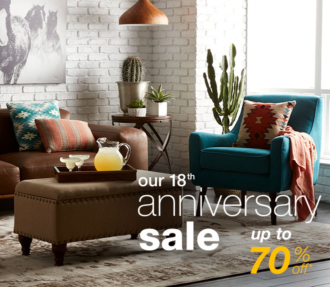 our 18th anniversary sale - up to 70% off*