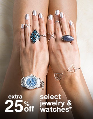 Extra 25% off Select Jewelry & Watches*