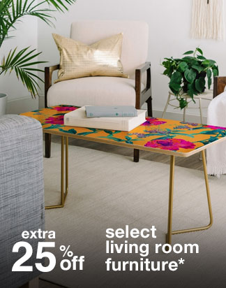 Extra 25% off Select Living Room Furniture*