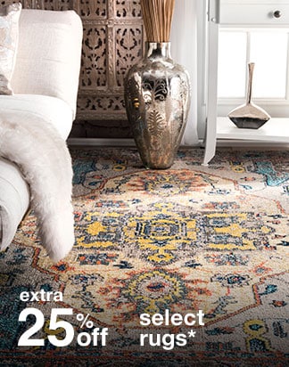 Extra 25% off Select Rugs*